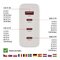 Univerzálny USB adaptér GaN do siete PD 120 W max.
