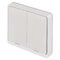 GoSmart Prenosný ovládač scén IP-2002ZW, ZigBee 3.0, 2-tlačidlový