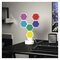 GoSmart LED stolná lampa Hexagon biela, 6 častí, RGBIC stmievateľná, WiFi