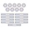 GoSmart LED svietidlo Lines white, 9 dielov, 34 W, RGBIC stmievateľné, WiFi