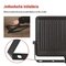 LED reflektor VISIO čierny, 100 W neutrálna biela