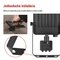 LED reflektor VISIO s pohybovým čidlom, 10W, neutrálna biela, čierný