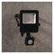LED reflektor VISIO s pohybovým čidlom, 10W, neutrálna biela, čierný