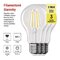 LED žiarovka Filament A60 / E27 / 5,9 W (60 W) / 806 lm / Teplá biela