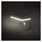 LED záhradné solárne nástenné svietidlo VEREA, senzor súmraku, 10,7 x 15,4 x 13 cm