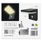 LED záhradné solárne nástenné svietidlo VEREA, senzor súmraku, 10,7 x 15,4 x 13 cm