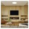 LED prisadené svietidlo DIONI, kruhové, biele, 18W, CCT