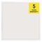 LED panel BAXXO 60×60, štvorcový prisazeny biely, 36W neutr. biela