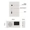 Prenosné rádio s Bluetooth, MP3, DAB / DAB+ / FM, biele