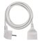 Predlžovací kábel 3 m / 1 zásuvka / biely / PVC / 1 mm2