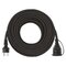 Vonkajší predlžovací kábel 20 m / 1 zásuvka / čierny / guma-neoprén / 250 V / 1,5 mm2