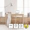 Predlžovací kábel 5 m / 3 zásuvky / biely / PVC / 1,5 mm2
