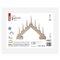 LED svietnik drevený, 29 cm, 2x AA, vnútorný, teplá biela, časovač