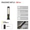 COB LED + LED prac. svietidlo P4525,500 lm,Li-Ion 2000 mAh