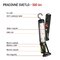 COB LED + LED prac. svietidlo P4525,500 lm,Li-Ion 2000 mAh