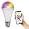LED žiarovka GoSmart A65 / E27 / 14 W (94 W) / 1 400 lm / RGB / stmievateľná / WiFi