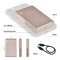 Power bank EMOS WI 1031, 10 000 mAh, 20 W + wireless, ružovo-zlatá