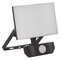 LED reflektor TAMBO so senzorom pohybu, 20 W, 2000 lm, čierny
