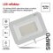 LED reflektor SIMPO, 50 W, biely, IP65, 5000 lm, neutrálna biela