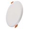 LED panel 155mm, kruhový vstavaný biely, 13,5W neutr. b., IP65