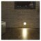 LED orientačné vstavané svietidlo 80×80, 1,5W teplá b.,IP65