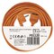 Predlžovací kábel 20 m / 1 zásuvka / oranžový / PVC / 250 V / 1,5 mm2