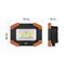 COB LED pracovné svietidlo P4112, 350 lm, 3× AA