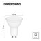 LED žiarovka GoSmart MR16 / GU10 / 4,8 W (35 W) / 400 lm / RGB / stmievateľná / WiFi