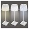 LED stolná lampa KATIE, dobíjacia, biela
