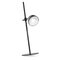LED stolná lampa SOPHIE, dobíjacia, čierna