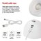 LED stolná lampa SOPHIE, dobíjacia, biela