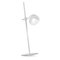 LED stolná lampa SOPHIE, dobíjacia, biela