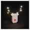 LED dekorácia drevená – sobík, 16 cm, 2x AAA, vnútorné, teplá biela, časovač, 12 ks, displ
