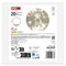 LED vianočná sklenená guľa - zlatá, 15 cm, 3x AA, vnútorná, teplá biela, časovač