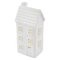 LED keramický domček, 16 cm, 1x CR2032, vnútorná, teplá biela, časovač