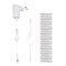 GoSmart Flexibilný LED pásik NEON biely, 3 m, 24 W, RGBIC stmievateľný, WiFi