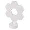 GoSmart LED stolná lampa Hexagon biela, 6 častí, RGBIC stmievateľná, WiFi