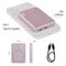 Power bank EMOS WI 522, 5 000 mAh, 20 W+Wireless, lososová