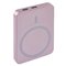 Power bank EMOS WI 522, 5 000 mAh, 20 W+Wireless, lososová