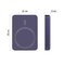 Power bank EMOS WI 522, 5 000 mAh, 20 W+Wireless, modrá