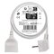 Predlžovací kábel 3 m / 1 zásuvka / biely / PVC / 1,5 mm2