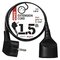 Predlžovací kábel 1,5 m / 1 zásuvka / čierny / PVC / 1 mm2