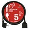 Predlžovací kábel 5 m / 1 zásuvka / čierny / PVC / 1,5 mm2