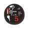 Vonkajší predlžovací kábel 5 m / 1 zásuvka / čierny / guma-neoprén / 250 V / 1,5 mm2