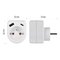 Rozbočovacia zásuvka 1×, 1×USB-A+1×USB-C, biela