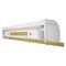 Legrand predlžovací kábel 1 m / 3 zásuvky / s USB / hliník-biela / PVC / 1,5 mm2