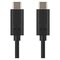 USB kábel 3.1 C/M - USB 3.1 C/M 1m čierny
