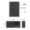 Prenosné rádio s Bluetooth, MP3, DAB / DAB+ / FM, čierne