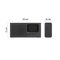 Prenosné rádio s Bluetooth, MP3, DAB / DAB+ / FM, čierne