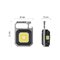 Nabíjacia mini LED baterka - prívesok na kľúče, 750 lm, 10 ks, display box